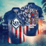 MLB Tampa Bay Rays Independence Day Hawaiian Shirt – Trendy Top for Cool Fans