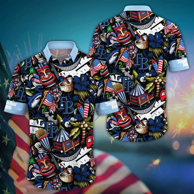 MLB Tampa Bay Rays Hawaii Shirt: Vibrant Aloha Design for Cool Fans