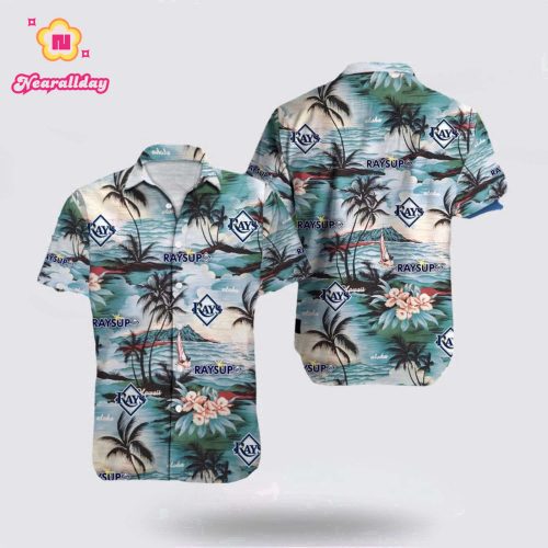 MLB Tampa Bay Rays Hawaiian Shirt – Embrace Ocean Vibes & Uniqueness for Fans