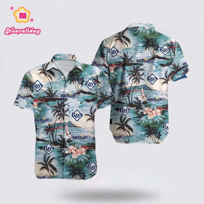 MLB Tampa Bay Rays Hawaiian Shirt – Embrace Ocean Vibes & Uniqueness for Fans