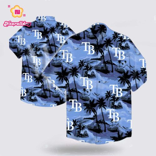 Official Tampa Bay Rays Hawaiian Shirt - Bring The Tropics To Your Wardrobe!