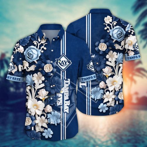 MLB Tampa Bay Rays Hawaiian Shirt – Luau League Look for Sport Fans