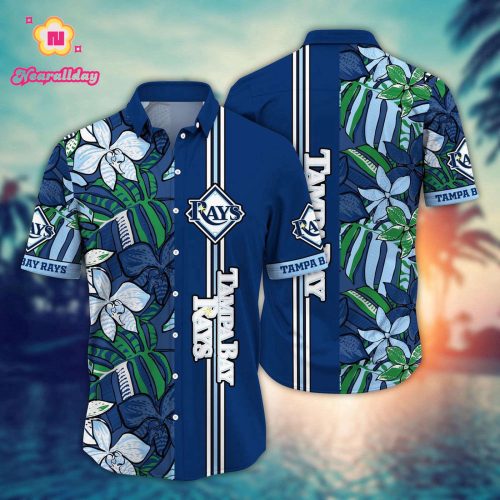 MLB Tampa Bay Rays Hawaiian Shirt: Summer Swirl Fan Gift