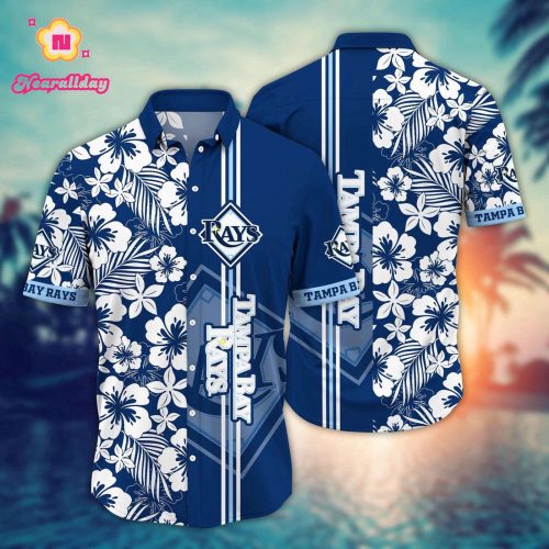 MLB Tampa Bay Rays Hawaiian Shirt - Perfect for Sports Fans this Summer!