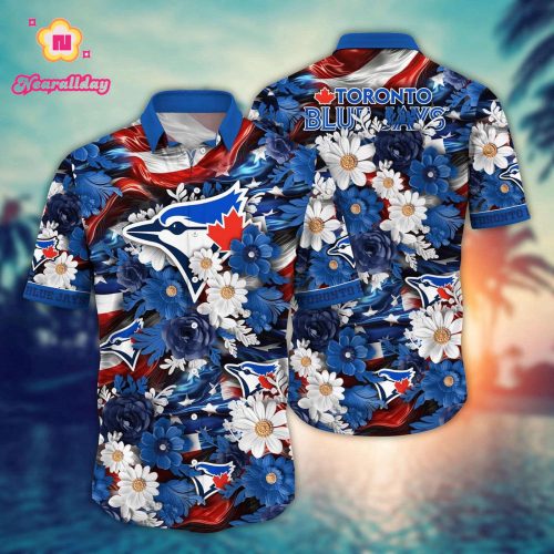 MLB Toronto Blue Jays Independence Day Hawaii Shirt – Perfect for Cool Fans!