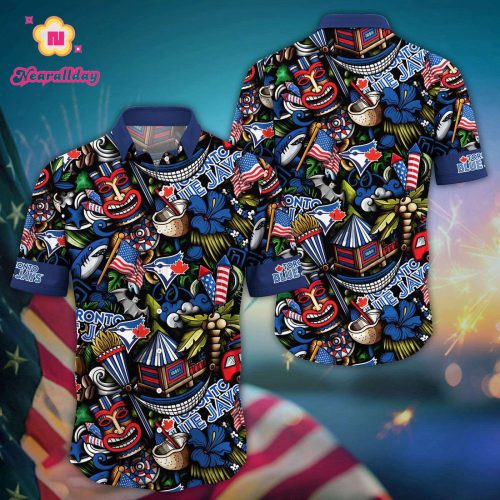 MLB Toronto Blue Jays Hawaii Shirt: Vibrant Aloha for Fans