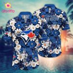 MLB Toronto Blue Jays Hawaiian Shirt: Floral Fusion Fashion for Fans