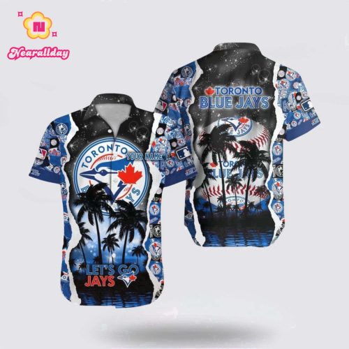 MLB Toronto Blue Jays Hawaiian Shirt - Coastal Fashion for Fans