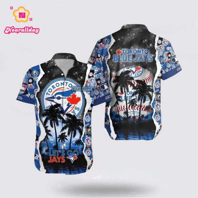 MLB Toronto Blue Jays Hawaiian Shirt – Coastal Fashion for Fans