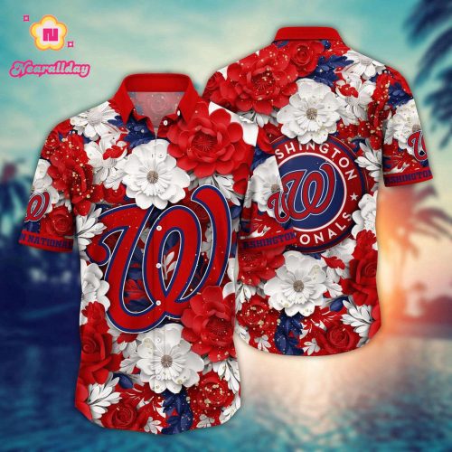 MLB Washington Nationals Hawaiian Shirt: Aloha Spirit for Sport Fans