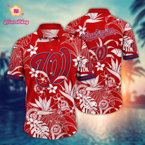 MLB Washington Nationals Hawaiian Shirt - Perfect Summer Gift for Fans
