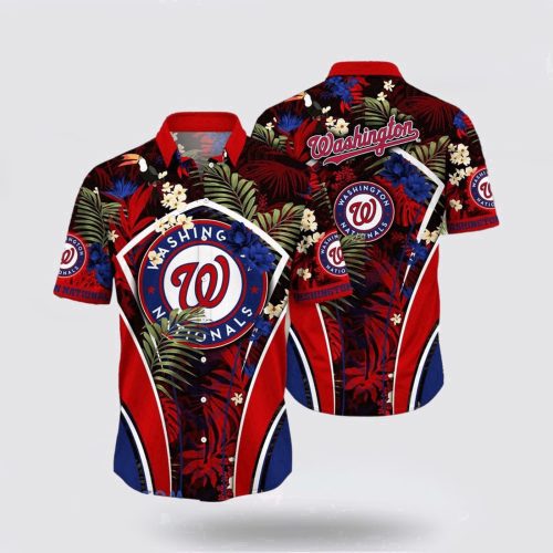 MLB Washington Nationals Hawaiian Shirt – Stylish Summer Fan Fashion