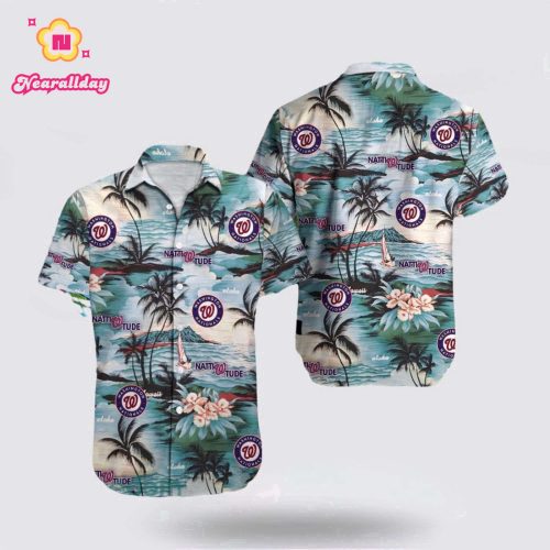 MLB Washington Nationals Hawaiian Shirt: Fan-Favorite Exotic Outfit