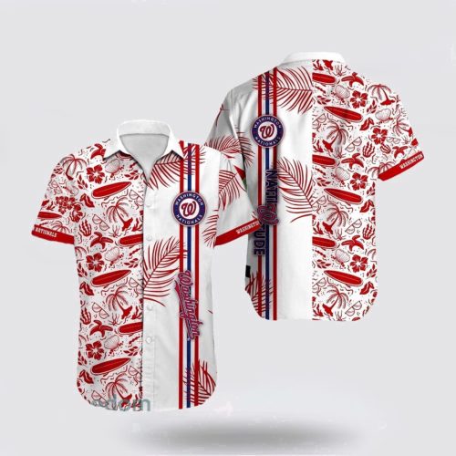 MLB Washington Nationals Hawaiian Shirt – Summer Fan Favorite!