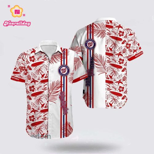 MLB Washington Nationals Hawaiian Shirt – Summer Fan Favorite!