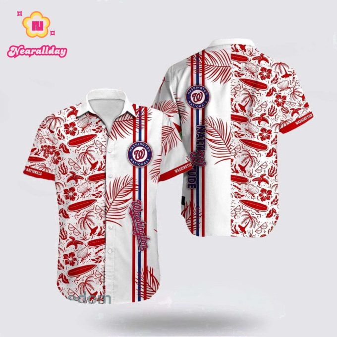 MLB Washington Nationals Hawaiian Shirt – Summer Fan Favorite!