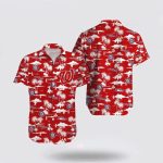 MLB Washington Nationals Hawaiian Shirt: Surf in Style with Beach Outfits for Fans