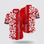MLB Washington Nationals Hawaiian Shirt: Turn Heads on the Beach with Fan Fashion