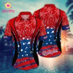 MLB Washington Nationals Hawaiian Shirt: Vibrant Aloha for Stylish Fans