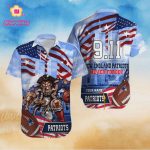 New England Patriots 911 Never Forget Custom Hawaiian Shirt