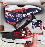 New England Patriots Air Jordan 13 Sneaker Custom For Fans Gift