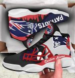 New England Patriots Air Jordan 13 Sneaker Custom For Fans Gift