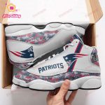 New England Patriots Air Jordan 13 Sneaker Custom For Fans Gift