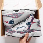 New England Patriots Air Jordan 13 Sneaker Custom For Fans Gift
