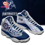 New England Patriots Air Jordan 13 Sneaker Custom For Fans Gift