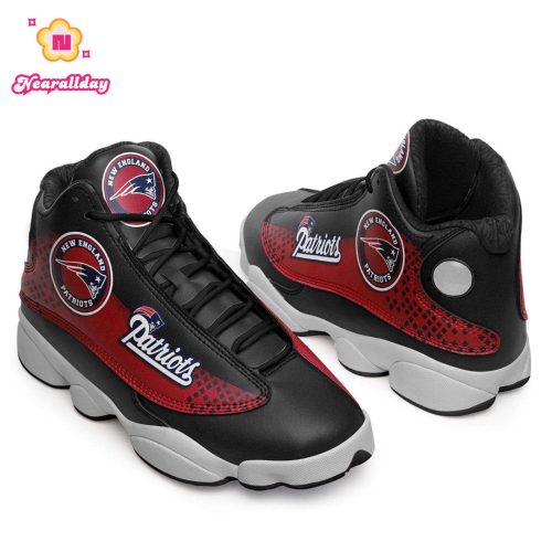 New England Patriots Casual Air Jordan 13 Shoes