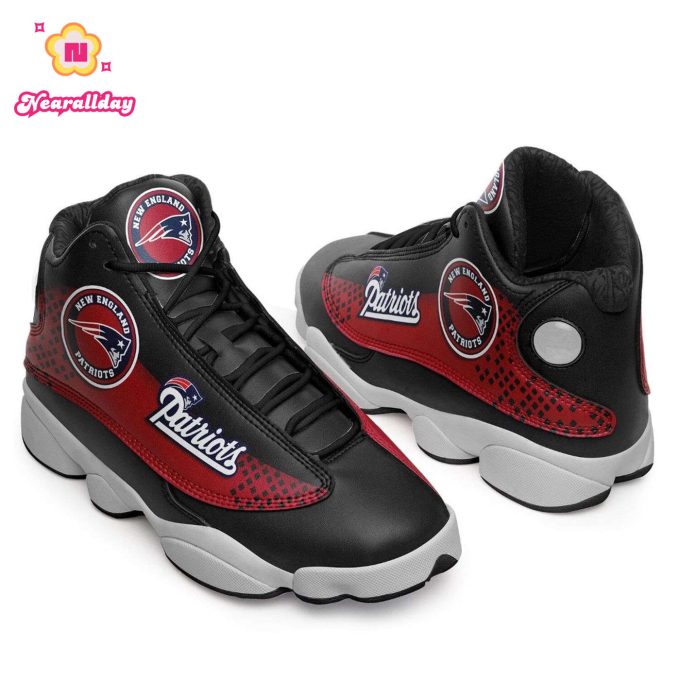 New England Patriots Casual Air Jordan 13 Shoes