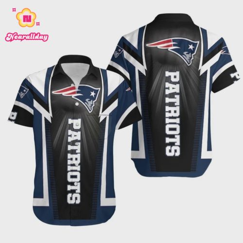 New England Patriots Football Design Hawaiian Shirt
