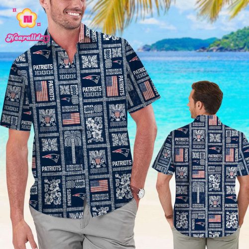New England Patriots Hawaiian Shirt