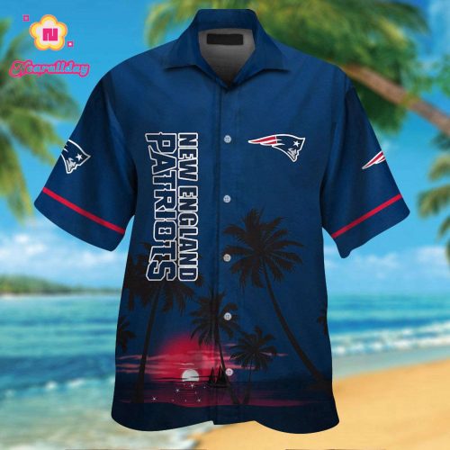New England Patriots Hawaiian Shirt Gift for Men Women #11