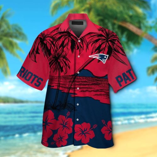 New England Patriots Hawaiian Shirt Gift for Men Women #13