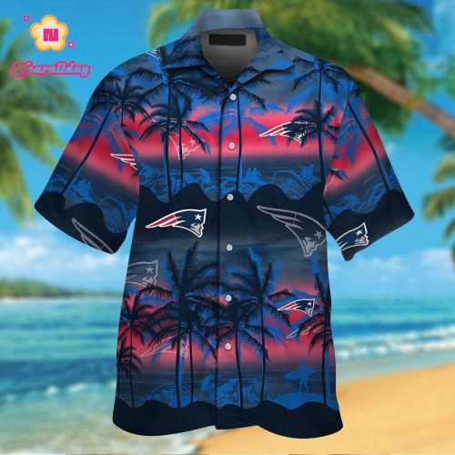 New England Patriots Hawaiian Shirt Gift for Men Women #14