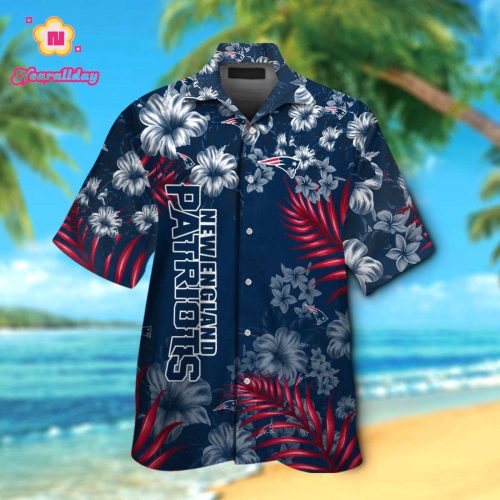 New England Patriots Hawaiian Shirt Gift for Men Women #16