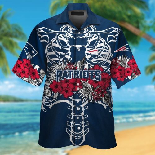 New England Patriots Hawaiian Shirt Gift for Men Women #18