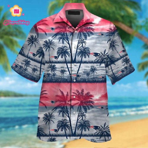 New England Patriots Hawaiian Shirt Gift for Men Women #20