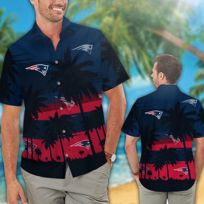 New England Patriots Hawaiian Shirt Gift for Men Women #3
