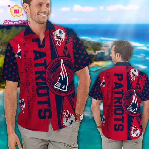 New England Patriots Hawaiian Shirt Gift for Men Women #4