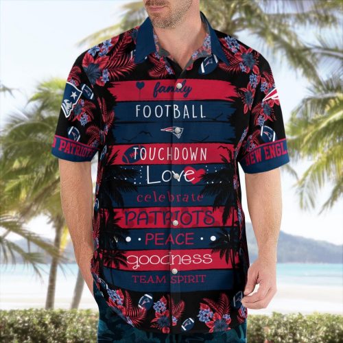 New England Patriots Paradise Hawaii Shirt Gift