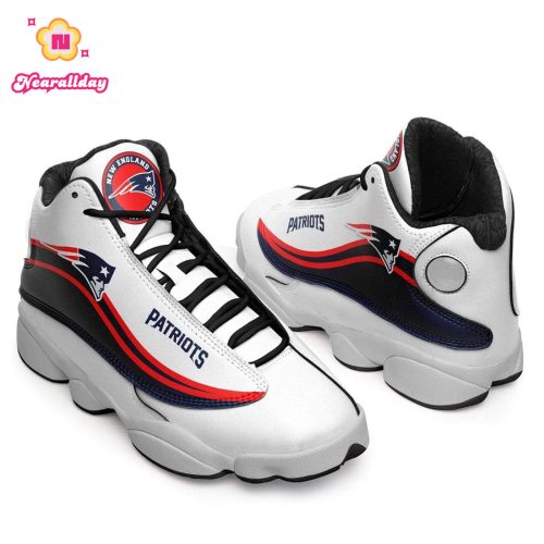 New England Patriots Ultra Cool Air Jordan 13 Shoes