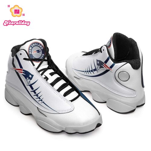 New England Patriots Ultra Cool Air Jordan 13 Sneaker Shoes