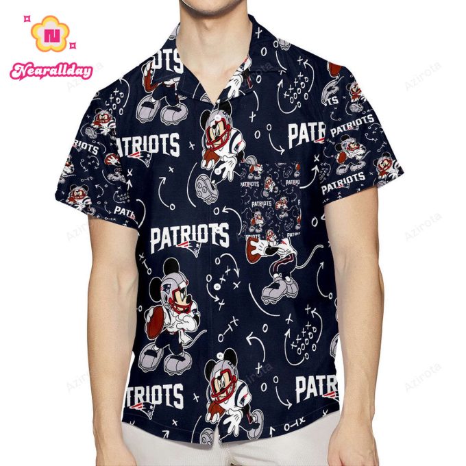 New England Patriots11 3D All Over Print Summer Beach Hawaiian Shirt With Pocket