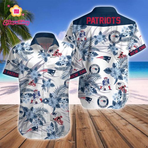 New England PatriotsNFL Floral Hawaii Shirt Gift