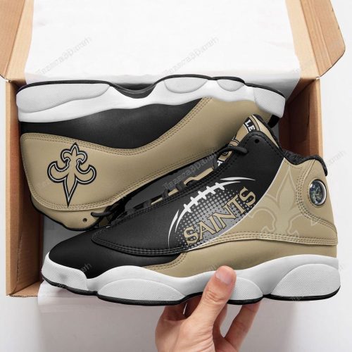 New Orleans Saints Air Jordan 13 Sneaker Custom For Fans Gift