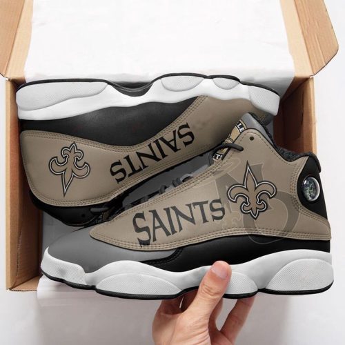 New Orleans Saints Air Jordan 13 Sneaker Custom For Fans Gift