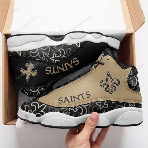 New Orleans Saints Air Jordan 13 Sneaker Custom For Fans Gift