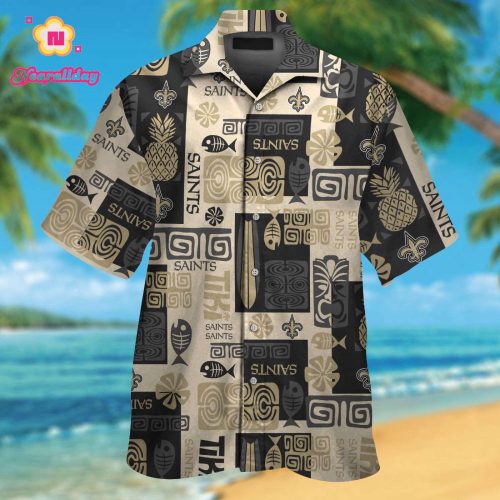New Orleans Saints Hawaiian Shirt Gift for Men Women #13